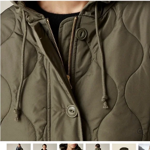 J Crew -- Oslo puffer jacket with Primaloft - navy, size - XXL - Picture 3 of 11